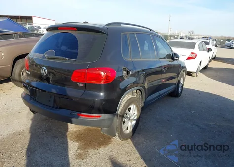 2016 Volkswagen Tiguan S z USA, uszkodzony, nr VIN WVGAV7AX4GW603031